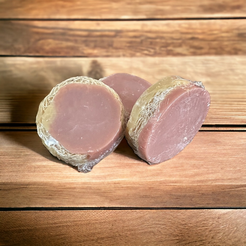 Exfoliating Loofah Soap - Picture 2 of 3